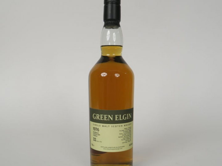 1 BOUTEILLE GREEN ELGIN (70cl/10,8°) '215 bouteilles' Distillation : 0
