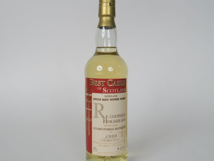1 BOUTEILLE AUCHENTOSHAN (70cl/43°) 'Best Casks' Distillation : 1999 -