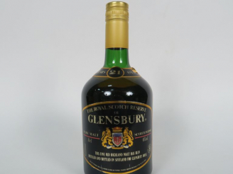 Vente aux enchères 1 BOUTEILLE BLEND (70cl/40°) 'Glensbury' 21 ans