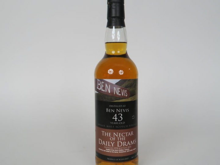 1 BOUTEILLE BEN NEVIS (70cl/44,6°) Distillation : 1970 - Embouteillage