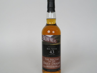 Vente aux enchères 1 BOUTEILLE BEN NEVIS (70cl/44,6°) Distillation : 1970 - Embouteillage