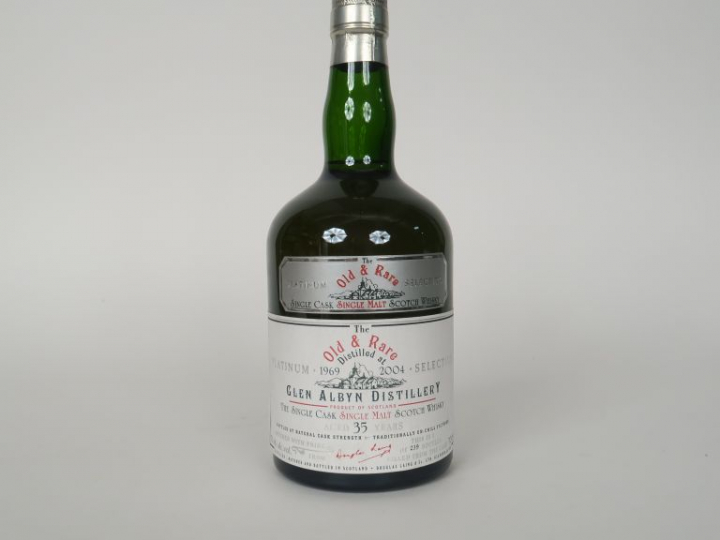1 BOUTEILLE GLEN ALBYN (70cl/53,4°) 'The Old and Rare platinium Collec
