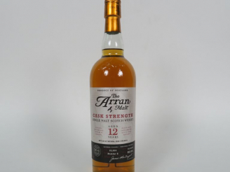 Vente aux enchères 1 BOUTEILLE ARRAN (70cl/53,6°) 'Batch 2' Embouteillage : 09/2012 - 9 a
