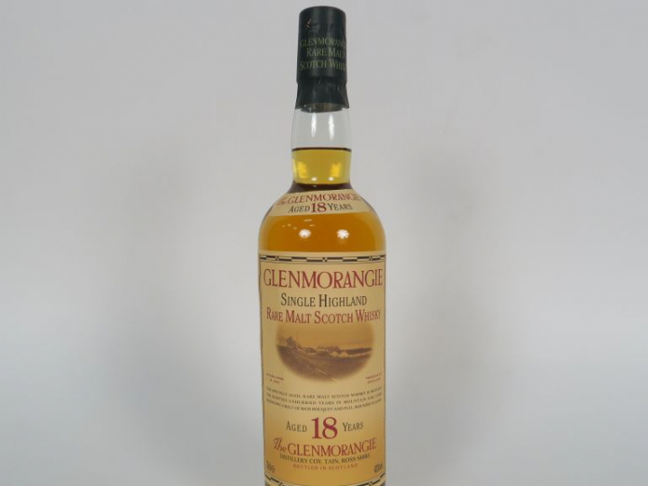 1 BOUTEILLE GLENMORANGIE (70cl/43°) Embouteillage : 2006 - 18 ans -  E