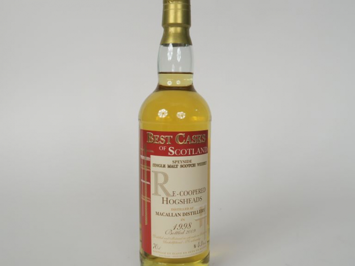 1 BOUTEILLE MACALLAN (70cl/43°) 'Best Casks' Distillation : 1998 - Emb