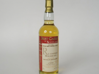 Vente aux enchères 1 BOUTEILLE MACALLAN (70cl/43°) 'Best Casks' Distillation : 1998 - Emb