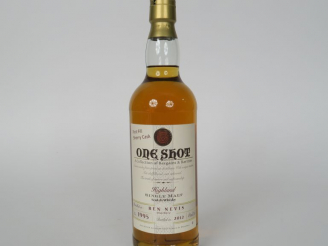 Vente aux enchères 1 BOUTEILLE BEN NEVIS (70cl/46°) 'One Shot' Distillation : 1995 - Embo