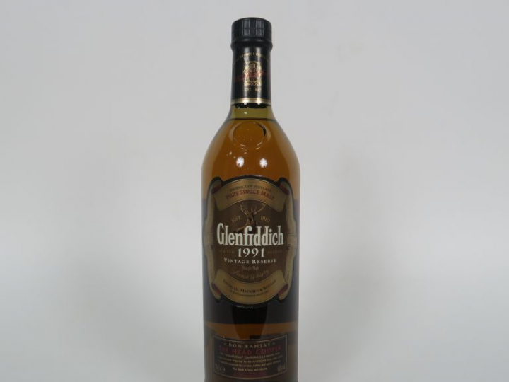 1 BOUTEILLE GLENFIDDICH (70cl/40°) 'Don Ramsay 30 years at the distill