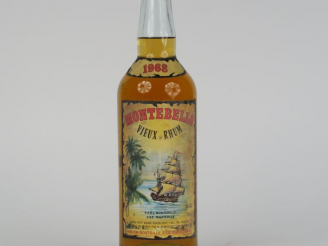 Vente aux enchères 1 BOUTEILLE VIEUX RHUM MONTEBELLO - 1968