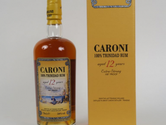 Vente aux enchères 1 BOUTEILLE RHUM CARONI EXTRA STRONG 100° PROOF 12 ANS DISTILLE EN 200