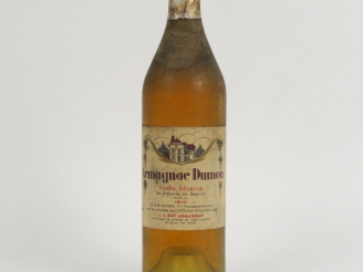 Vente aux enchères 1 BOUTEILLE ARMAGNAC DUMON 'VIEILLE RÉSERVE DU DOMAINE DE SEGURET' - 1
