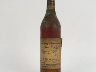 Vente aux enchères 1 VIEILLE BOUTEILLE GRAND ARMAGNAC SEMPÉ 42°