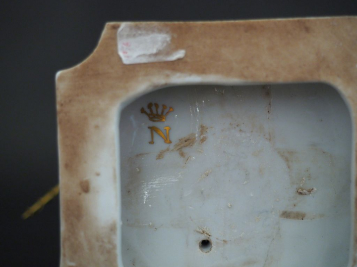 	Statuette en porcelaine de Capodimonte tambour major de l’armée Impér