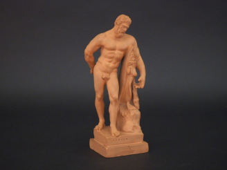 Vente aux enchères Sculpture en terre cuite "le Milon de Crotone" (accidents). H. 22 cm