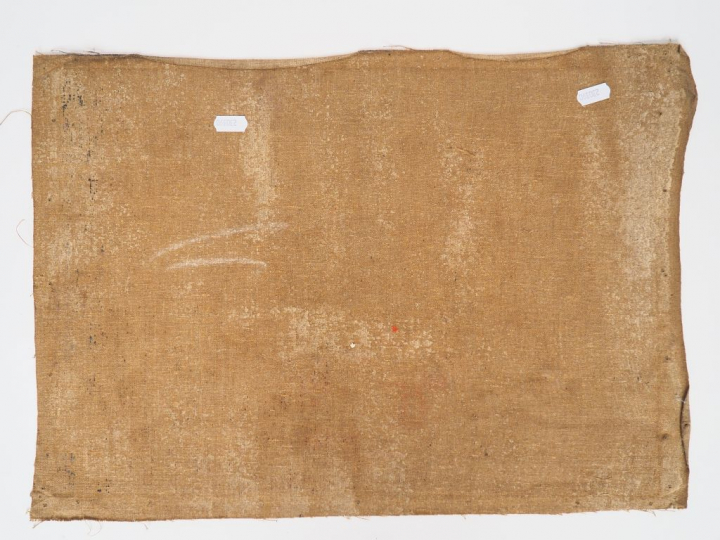 Léon PARENT. "nature morte aux huitres" Huile sur toile, signée en hau