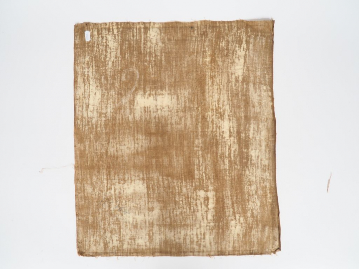 Léon PARENT. "paysage lacustre au pont" Huile sur toile, signée en bas