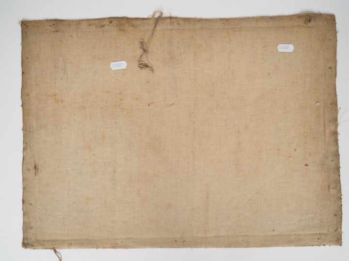 Léon PARENT (attribué à). "nature morte aux fruits" Huile sur toile Di