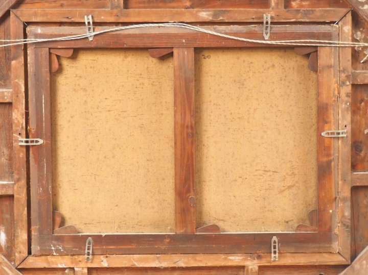 Ecole française XIXème. "Venise le Grand Canal" Huile sur toile Dim. 5