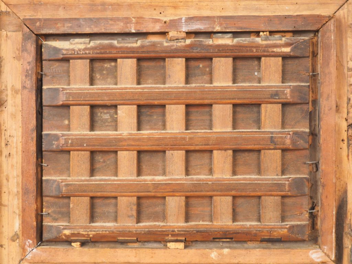 Ecole française fin XIXème - début XXème. "Les nymphes". Huile sur pan