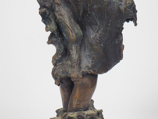 FBL. "Allégorie de la femme". Sculpture en bronze. Signée et numérotée