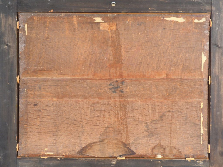 Ecole FLAMANDE du XVIIème suiveur de David Teniers le jeune "Joueurs d