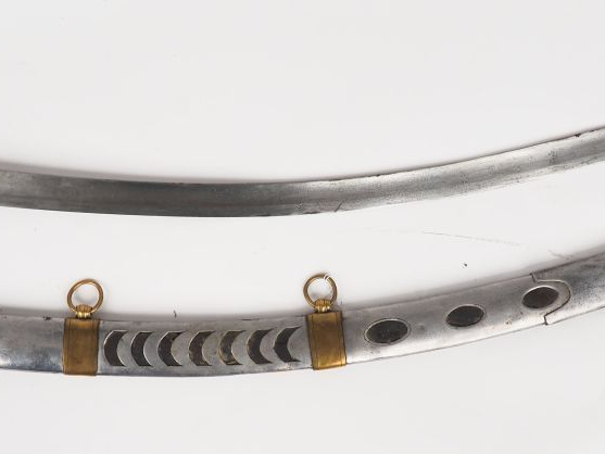 Sabre de cavalerie à l’orientale rappelant le sabre des mamelouk, mont