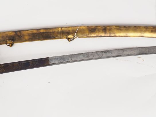 Sabre d’officier des troupes à pied « petit Montmorency » contemporain