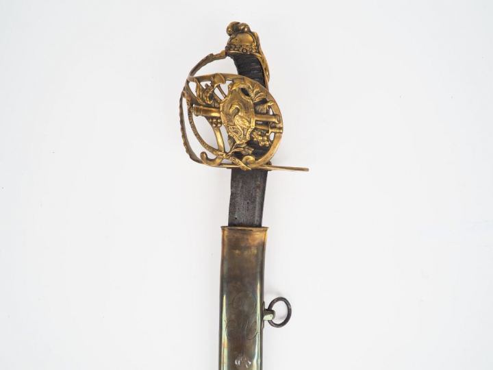 Sabre dit petit montmorency de la série de sabre dits « Aux oiseaux » 