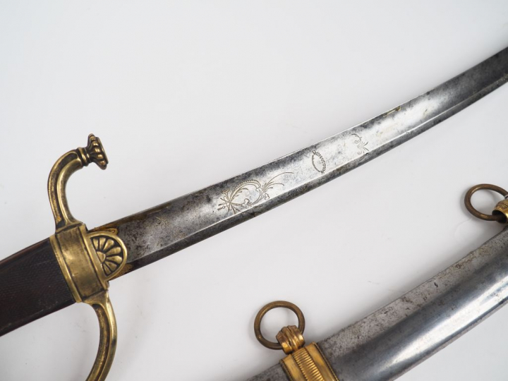 Sabre de cavalerie légère dans le style des sabres de qualité et de lu