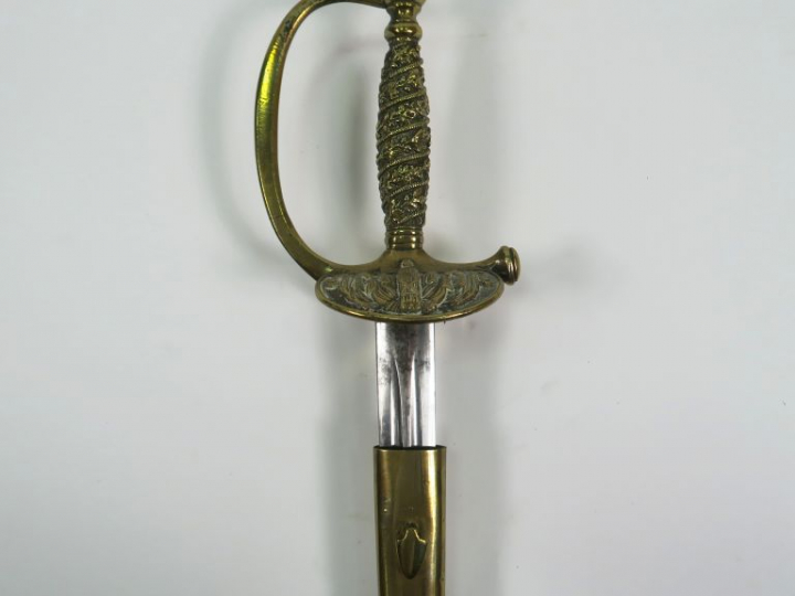 Epée réglementaire de sous-officier de gendarmerie modèle 1872, montur