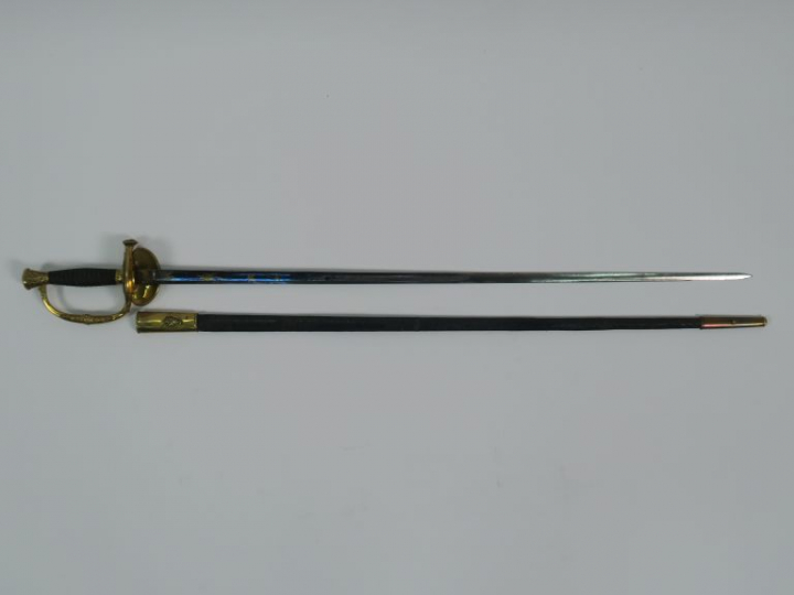 Belle épée d’officier supérieur de la garde nationale époque Louis-Phi