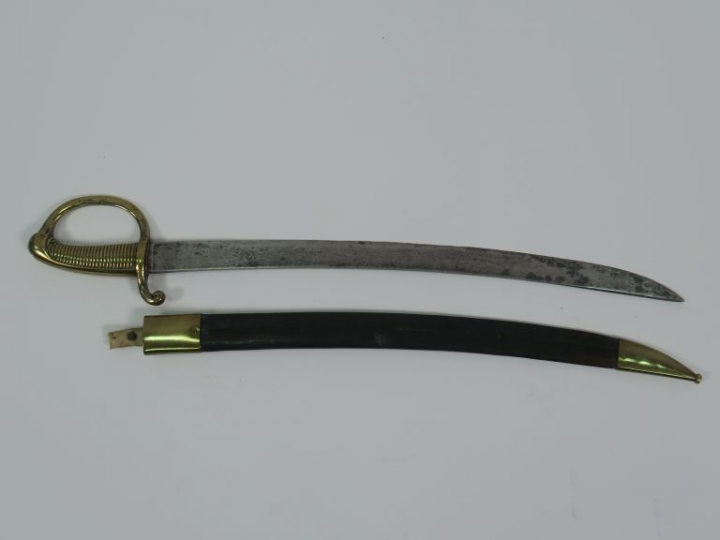 Sabre briquet modèle AN XI fabrication « Manufacture impériale du Klin
