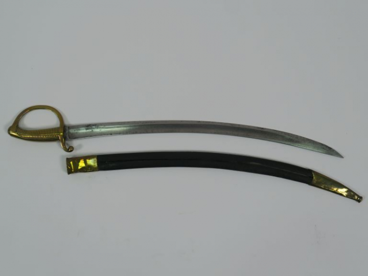 Sabre briquet type AN XI de petite proportion fabrication de l’industr