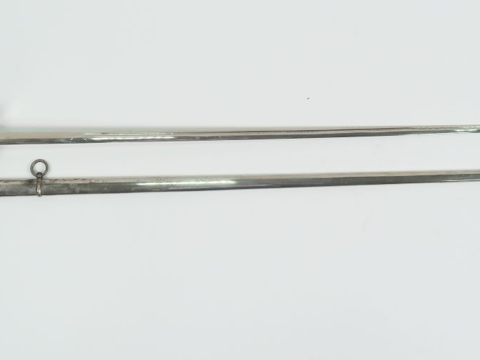 Sabre modèle 1882 d’officier d’infanterie, arme montée maillechort, fu