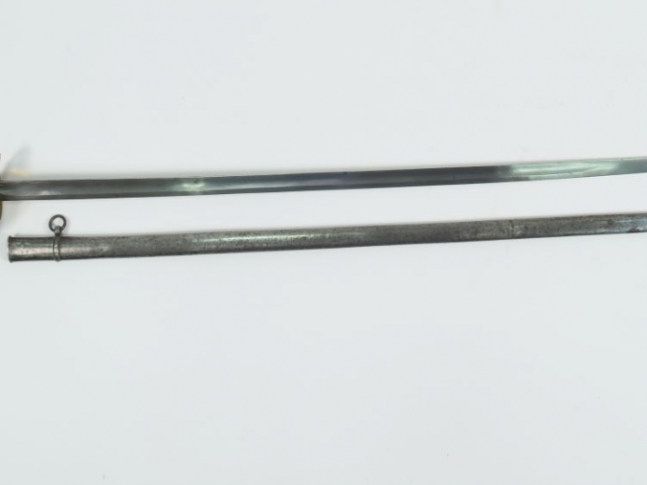 Sabre d’achat privé pour officier de cavalerie type 1882. Monture en b