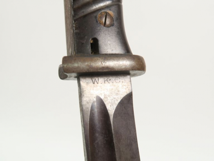 Baïonnette allemande 84/98 troisième version , fabrication « W.K.C. » 