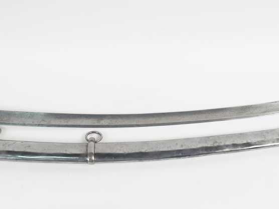 Sabre de cavalerie légère sur le modèle de l’ AN XI troupe, lame à dos