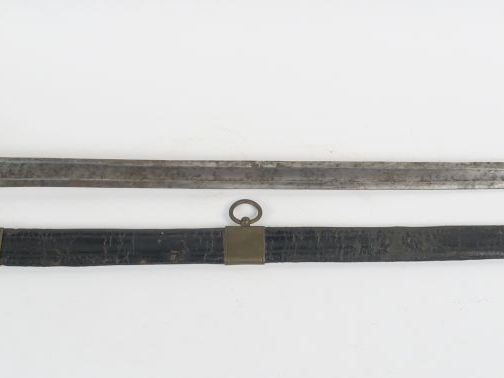 Sabre d’officier d’infanterie modèle 1821. Lame droite à gorge central