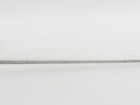 Belle épée à la française tardive. Monture bronze fondu, pommeau ovale