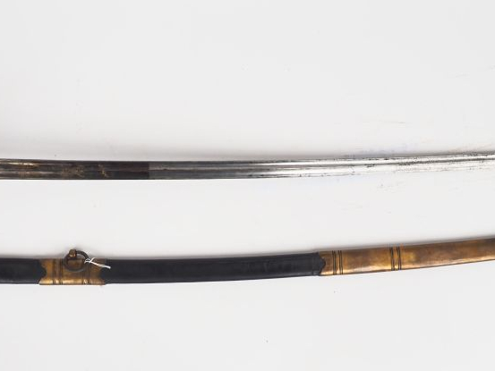 Sabre de récompense offert par le Directoire exécutif. Ce sabre à gard
