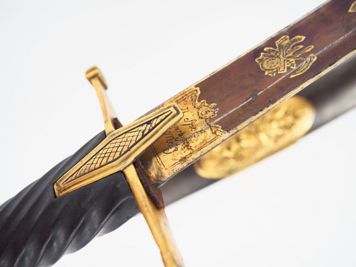 Sabre type officier de hussard ou de cavalerie légère dit « à l’allema