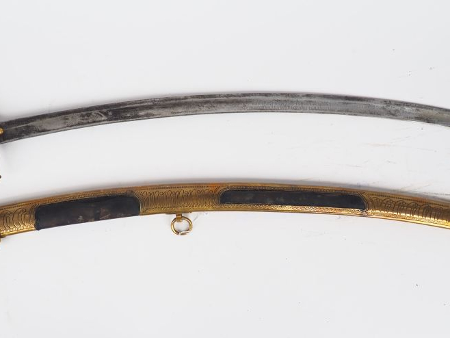 Réplique moderne d’un sabre d’officier de cavalerie Austro-Hongroise l