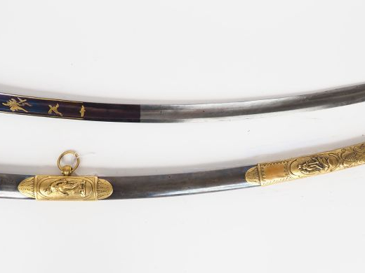 Sabre type officier de cavalerie légère époque consulat, belle lame à 