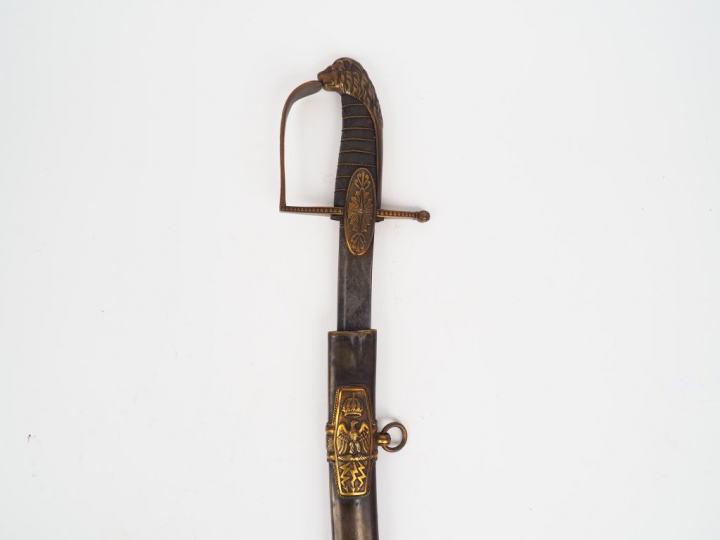 Sabre de cavalerie légère optimisé pour en faire un sabre d’officier d