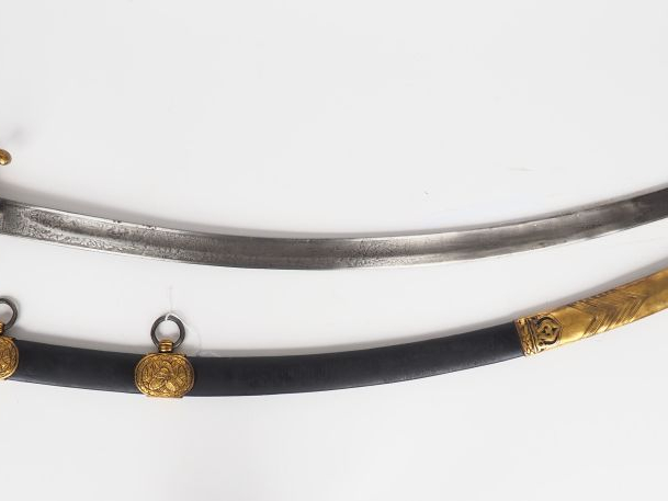 Sabre type officier de cavalerie tardif (restauration/second empire) à
