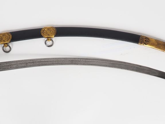 Sabre type officier de cavalerie tardif (restauration/second empire) à