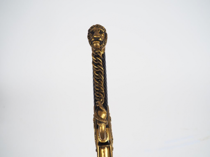 Reconstitution moderne d’une sabre de luxe ou de récompense pour offic