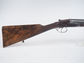 Vente aux enchères Fusil juxtaposé à platine Holland   Holland en calibre 12/70 à éjecteu