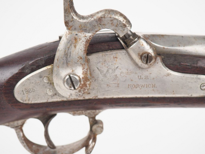 Fusil réglementaire U.S. Springfield 1861 calibre 58. Fabrication comm