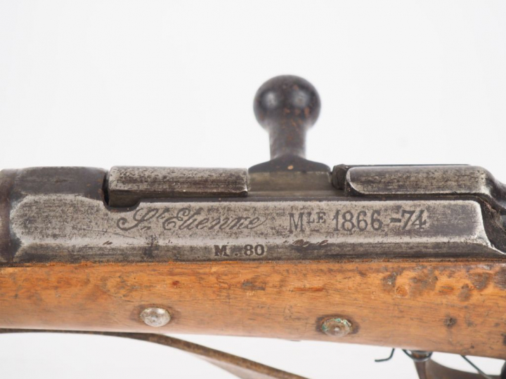 Fusil Chassepot modifié Gras infanterie (1866/74) fabriqué à St Etienn